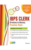 Wiley's IBPS Clerk (Prelims and Mains) Mock Tests