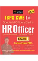 IBPS-CWE Specialist Officer Cadre HR OFFICER Scale I Recruitment Exam