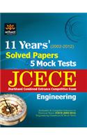 JCECE Engineering Jharkhand Combined Entrance Competitive Exam: 11 Years' Solved Papers & 5 Mock Tests (2002 - 2012)