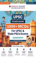 Oswaal UPSC Power Bank:1000+ MCQs for UPSC and State PSCs Exams Geography Hardcover Book (For 2024 Exam)