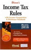 Income Tax Rules with Income Computation and Disclosure Standards