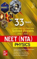 33 Years Chapter-wise and Topic-wise Solved Papers (1988 - 2020) NEET (NTA) Physics