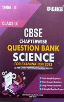 U Like CBSE Term 2 Science Class 9 Chapterwise MCQ Question Bank For 2022 Exams