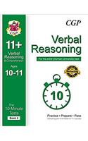 10-Minute Tests for 11+ Verbal Reasoning Ages 10-11 (Book 2) - CEM Test