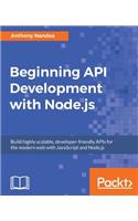 Beginning API Development with Node.js