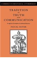 Tradition as Truth and Communication