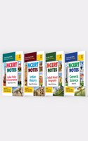 Combo Set of NCERT Notes Indian Polity & Governance ,Indian History , India & World Geography & General Science Class 6-12 (Old+New) for UPSC , State PSC and Other Competitive Exams (Set of 4 Books)