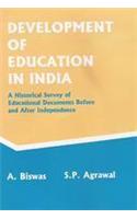 Development of Education in India (Vol. 1 : A Historical Survey of Educational Documents before and