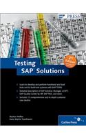 Testing SAP Solutions