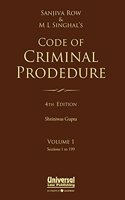 Sanjiva Row: Code of Criminal Procedure-2 vols.