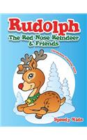 Rudolph The Red Nose Reindeer & Friends Christmas Coloring Book