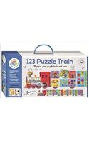 Building Blocks 123 Puzzle Train