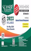 Advanced Financial Management (Paper 2 | CA Final | Gr. I) Scanner - Including questions and solutions | 2023 Syllabus | Applicable for May 2024 Exam | Green Edition