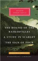 Hound of the Baskervilles, a Study in Scarlet, the Sign of Four