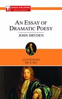 John Dryden An Essay Of Dramatic Poesy