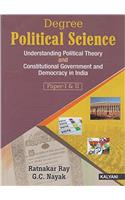 Degree Political Science Understanding Political Theory and Constitutional Gevernment and Democracy in India Paper - I & II Odisha