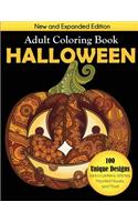 Halloween Adult Coloring Book