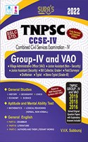 SURA`S TNPSC CCSE-IV (Combined Civil Services Examination) Group - IV and VAO Exam Books - Latest Edition 2022