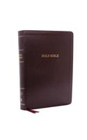 KJV, Deluxe Reference Bible, Super Giant Print, Imitation Leather, Burgundy, Red Letter Edition