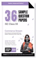 Gurukul 36 Sample Question Papers for ISC Commerce Stream Class 12 Exam 2024 : Solved New Specimen Questions (English I & II, Maths, Economics, Commerce, Accounts, Physical Edu, Comp Sc.)