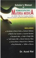 Scholar's Manual of Homoeopathic Materia Medica