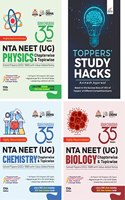 Combo 35 Years NTA NEET (UG) Physics, Chemistry & Biology Chapterwise & Topicwise Solved Papers with Value Added Notes (2022 - 1988) with Toppers Study Hacks | NCERT Chapterwise PYQ Question Bank with 100% Detailed Solutions | Tips, Strategies & Ma