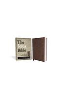 The Jesus Bible, NIV Edition, Imitation Leather, Brown