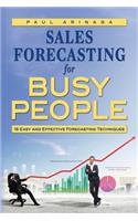 Sales Forecasting for Busy People