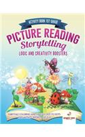 Activity Book 1st Grade. Picture Reading Storytelling. Logic and Creativity Boosters