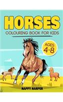 Horses Colouring Book