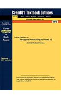 Studyguide for Managerial Accounting by Hilton, ISBN 9780072936933