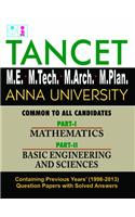 Tancet M.E., M.Tech., M.Arch., M. Plan