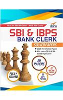 Sbi & Ibps Bank Clerk Solved Papers - 26 Papers