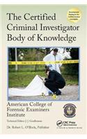 Certified Criminal Investigator Body of Knowledge