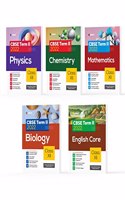 Arihant CBSE Physics ,Chemistry,Mathmatics ,Biology & English Core Term 2 Class 12 for 2022 Exam (Cover Theory and MCQs) (Set of 5 Books)