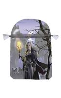 Witches Moon Satin Tarot Bag