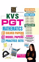 KVS PGT MATHEMATICS SOLVED PAPER & MODEL PAPERS & PRACTICE SETS (English Medium)