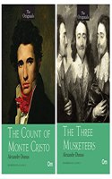 World's Greatest Original Classics : The Count of Monte Cristo and The Three Musketeers (Bundle of 2 Books) Unabridged Classics (Classics book set)