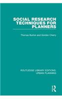 Social Research Techniques for Planners