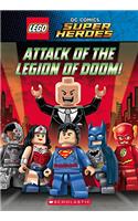 Lego Dc Comics Super Heroes Chapter Book: Attack of the Legion of Doom!