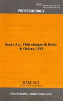 Seeds Act, 1966 alongwith Rules & Orders, 1983