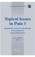 Topical Issues in Pain 3