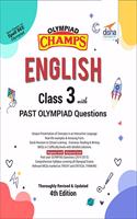 Olympiad Champs English Class 3 with Past Olympiad Questions 4th Edition