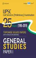 UPSC Civil Services (Preliminary) Examination 25 Years' (1995-2019) Topicwise Solved General Studies Paper 1