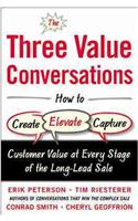 Three Value Conversations: How to Create, Elevate, and Capture Customer Value at Every Stage of the Long-Lead Sale