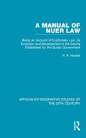 Manual of Nuer Law