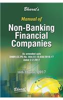 Manual Of Non-Banking Financial Companies [2017 edition]