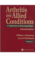 Arthritis And Allied Conditions ( 2 Volume Set ))