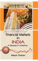 Financial markets in india a research initiative