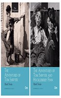 World's Greatest Original Classics : The Adventures of Tom Sawyer and The Adventures of Tom Sawyer and the Huckleberry Finn (Bundle of 2 Books) Unabridged Classics (Classics book set)